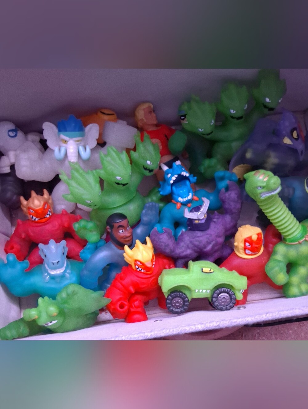 Heroes Of Goo Jit Zu Assorted Goo Filled Toys Lot Of 18